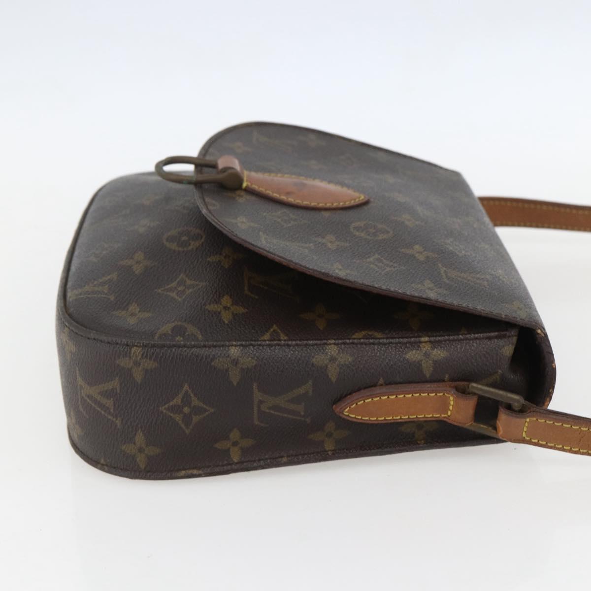 LOUIS VUITTON Monogram Saint Cloud GM Shoulder Bag M51242 LV Auth 157352
