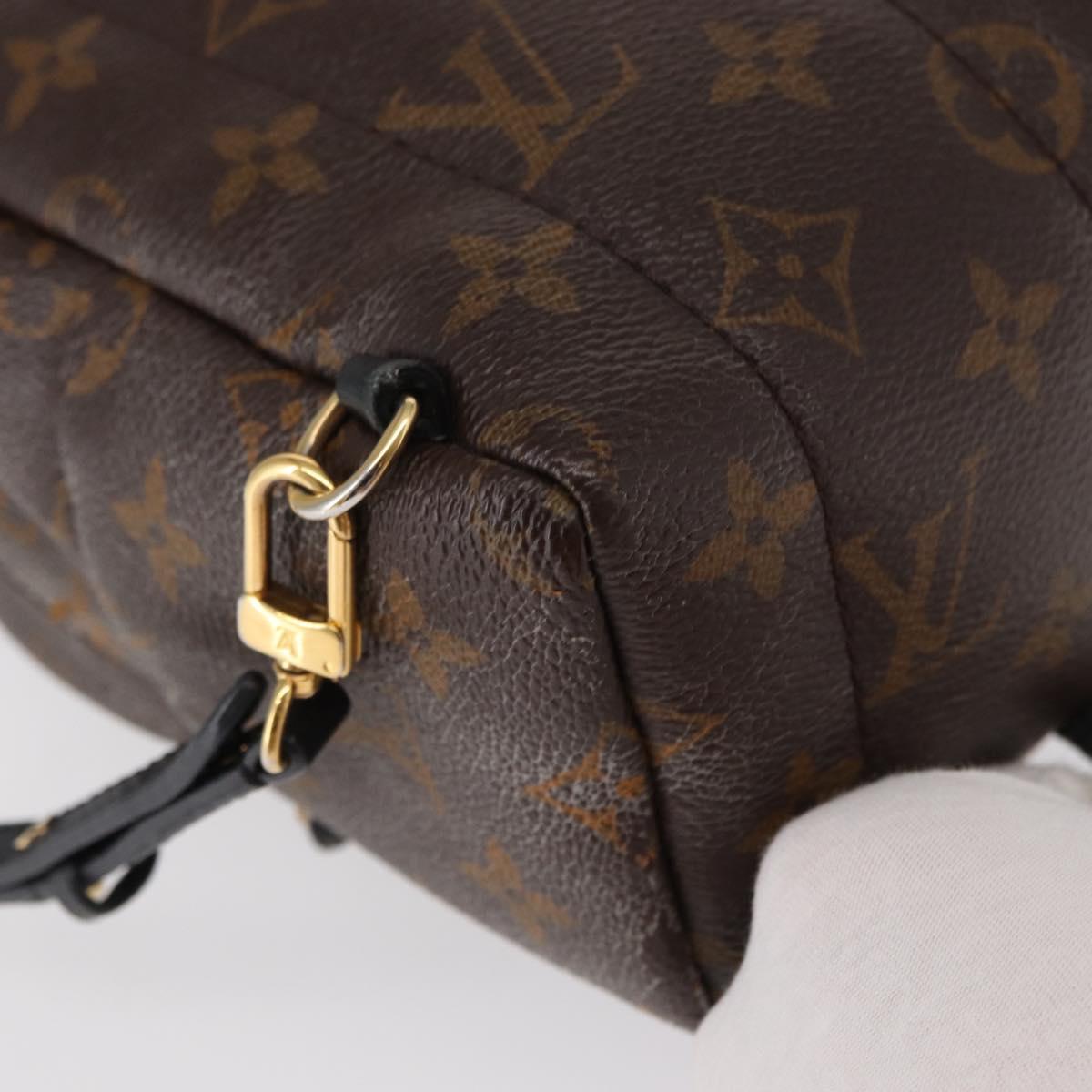 LOUIS VUITTON Monogram Palm Springs MINI Backpack M44873 LV Auth 157354