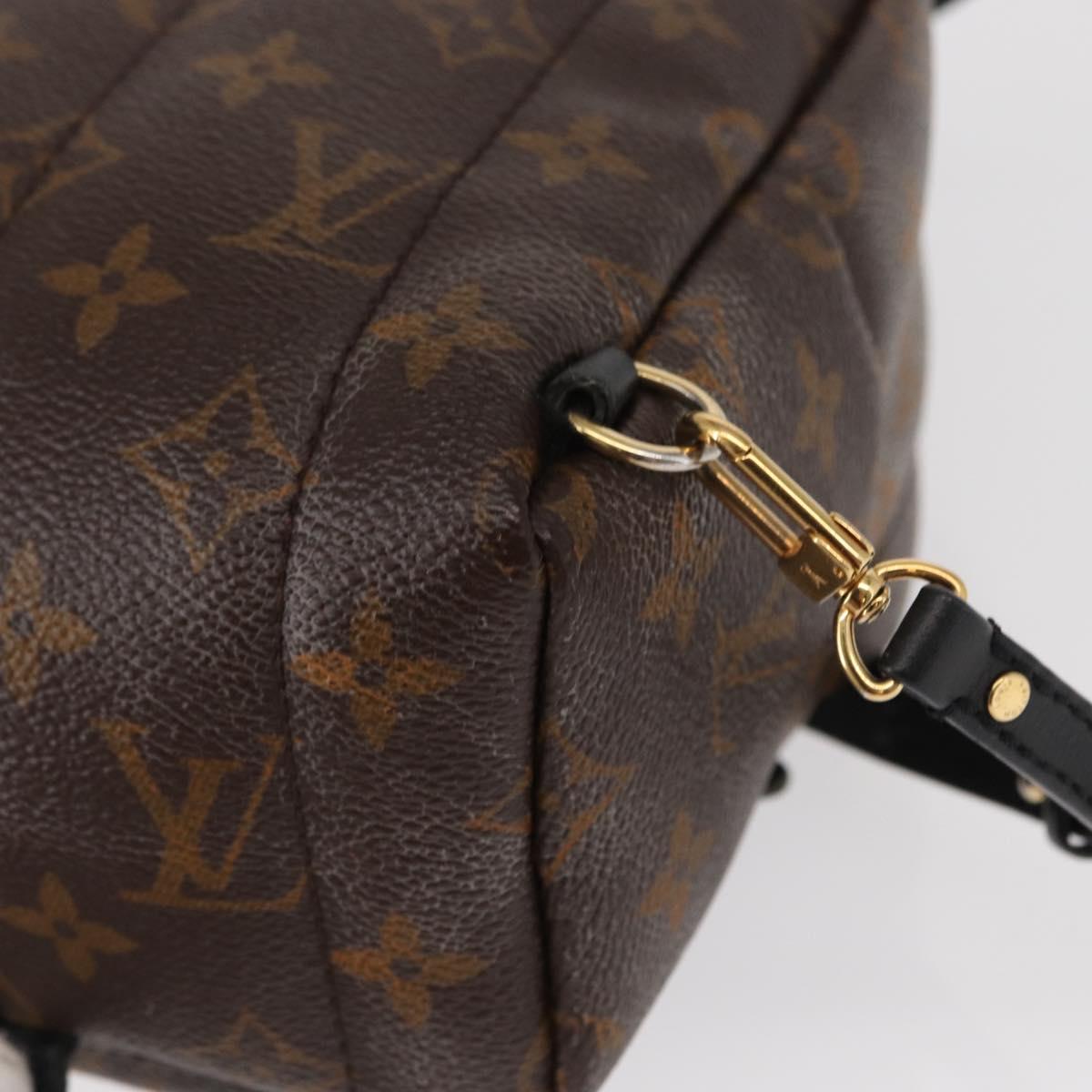 LOUIS VUITTON Monogram Palm Springs MINI Backpack M44873 LV Auth 157354