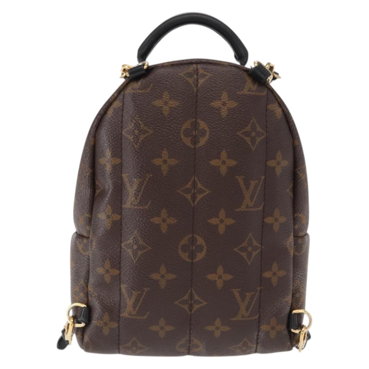 LOUIS VUITTON Monogram Palm Springs MINI Backpack M44873 LV Auth 157354