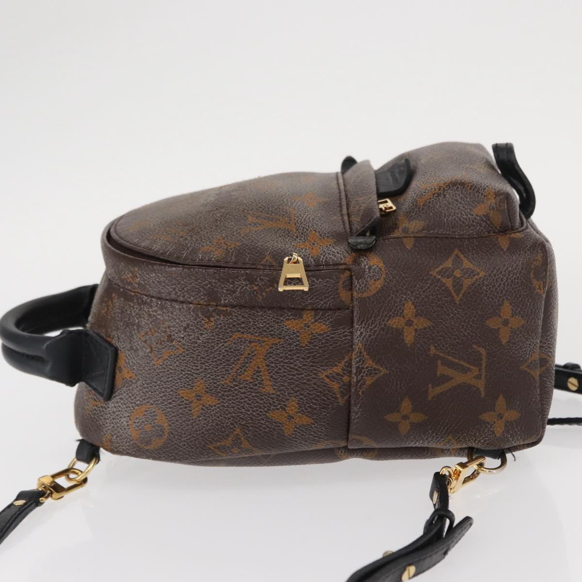 LOUIS VUITTON Monogram Palm Springs MINI Backpack M44873 LV Auth 157354