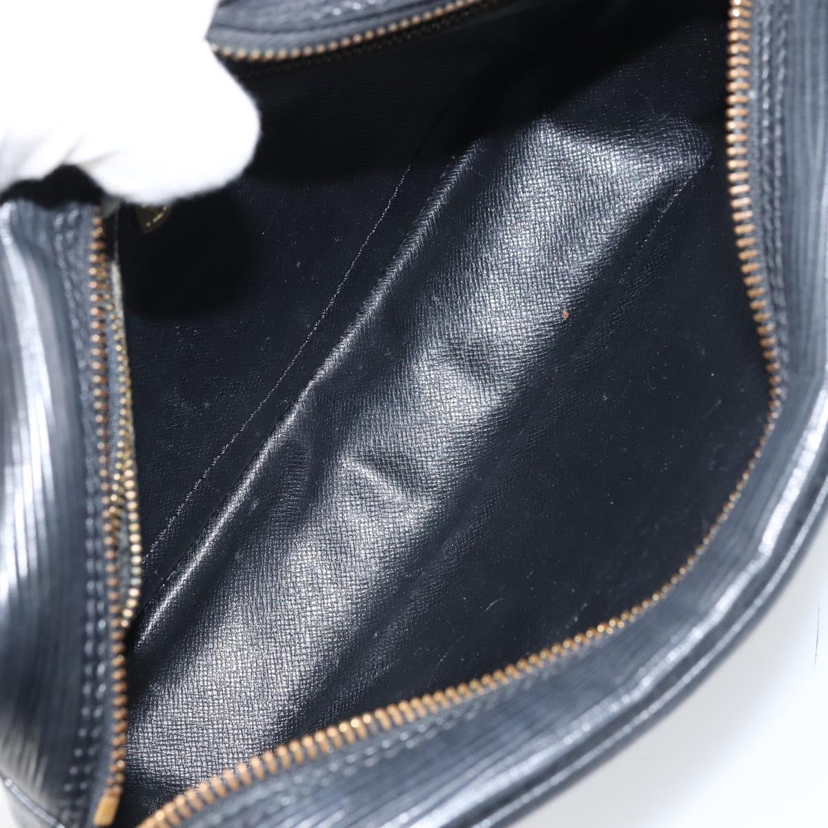 LOUIS VUITTON Epi Trocadero 23 Shoulder Bag Black M52302 LV Auth 157355
