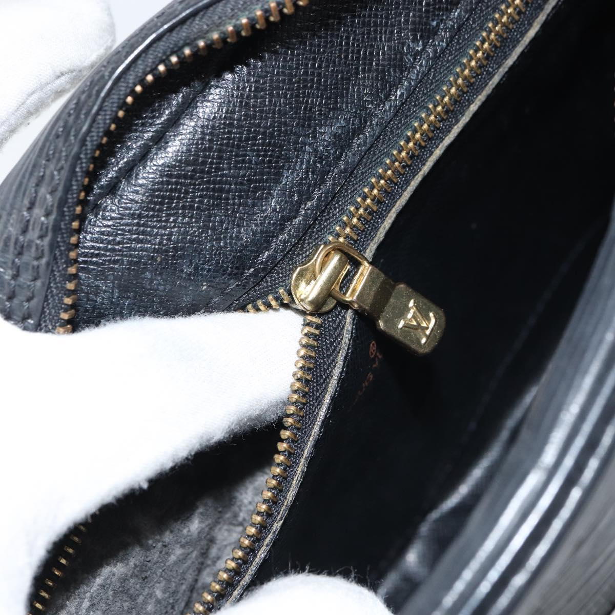 LOUIS VUITTON Epi Trocadero 23 Shoulder Bag Black M52302 LV Auth 157355