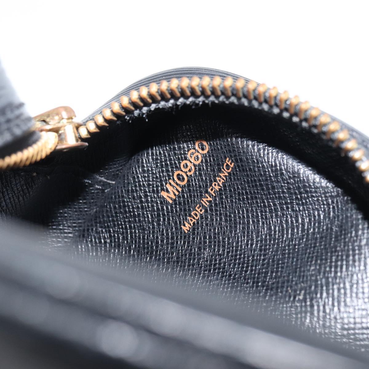 LOUIS VUITTON Epi Trocadero 23 Shoulder Bag Black M52302 LV Auth 157355