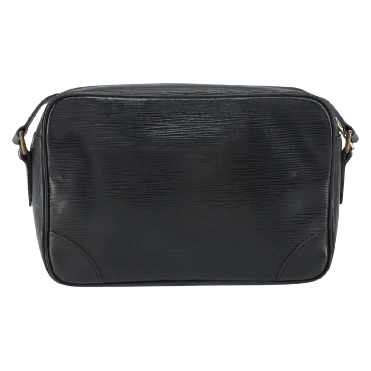 LOUIS VUITTON Epi Trocadero 23 Shoulder Bag Black M52302 LV Auth 157355