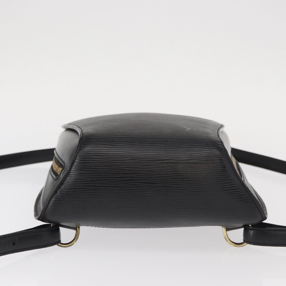 LOUIS VUITTON Epi Mabillon Backpack Black M52232 LV Auth 157356
