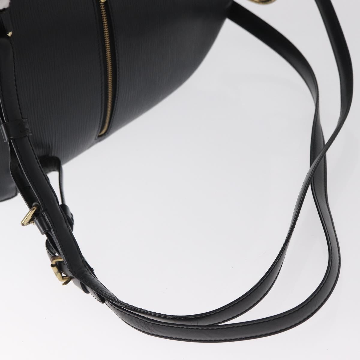LOUIS VUITTON Epi Mabillon Backpack Black M52232 LV Auth 157356