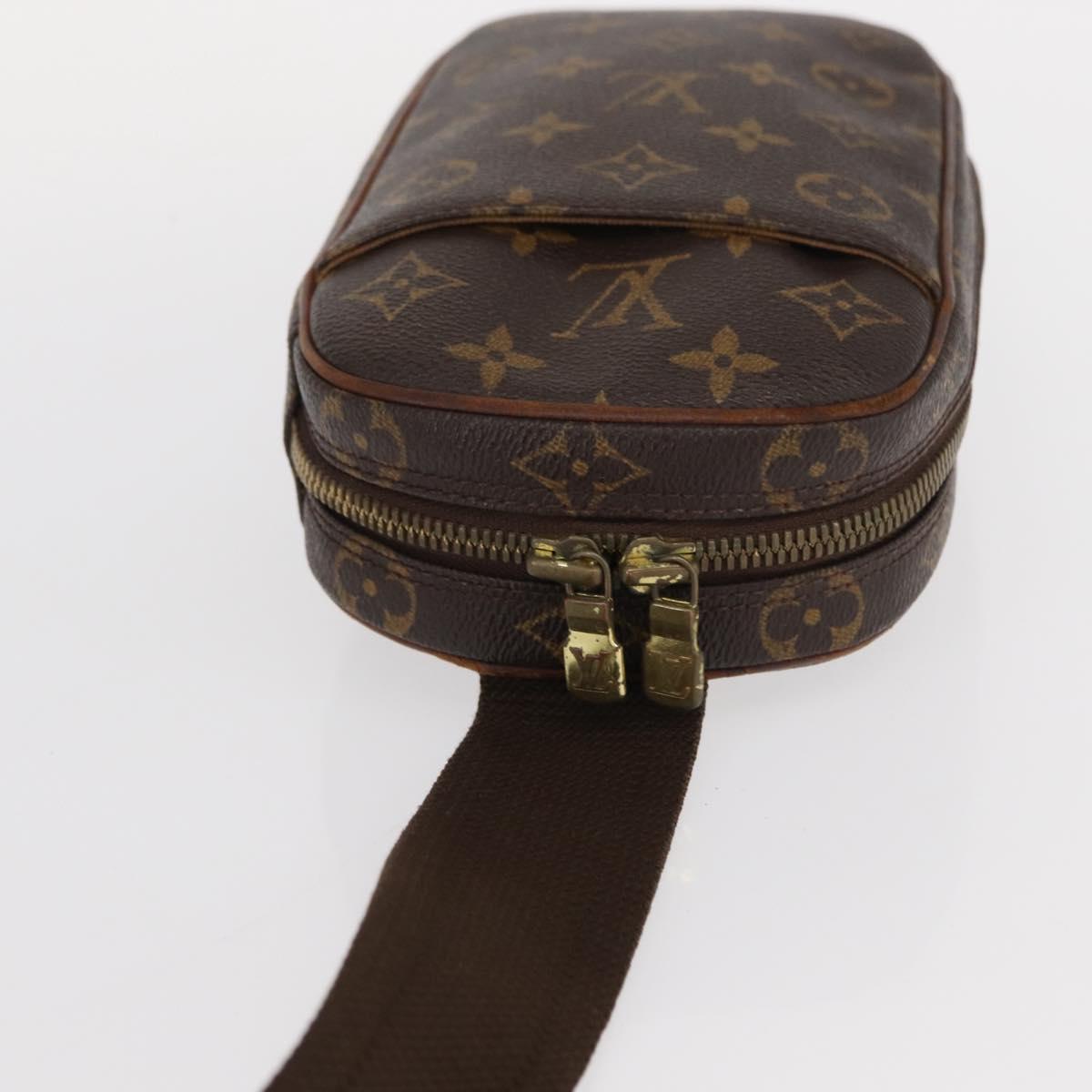 LOUIS VUITTON Monogram Pochette Gange Shoulder Bag M51870 LV Auth 157366