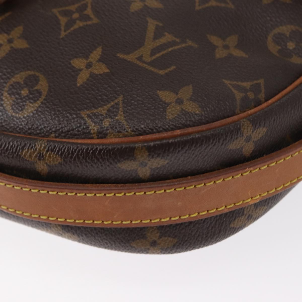 LOUIS VUITTON Monogram Jeune Fille GM Shoulder Bag M51225 LV Auth 157367