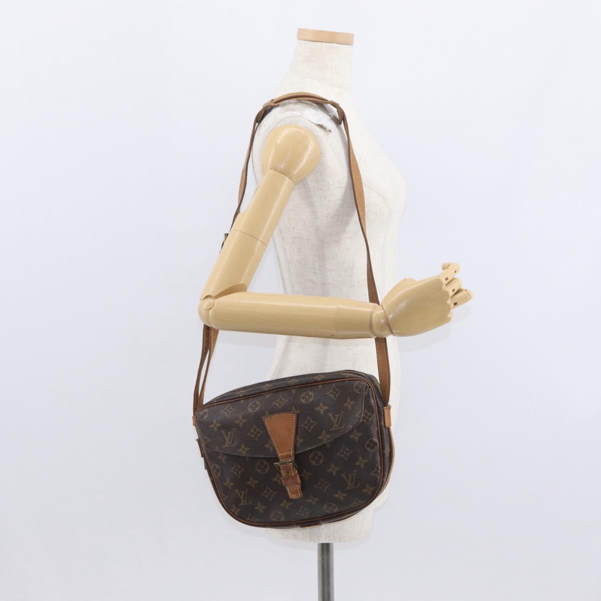 LOUIS VUITTON Monogram Jeune Fille GM Shoulder Bag M51225 LV Auth 157367