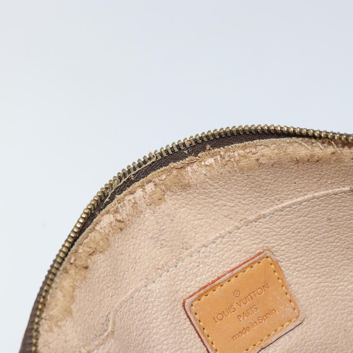 LOUIS VUITTON Monogram Pochette Cosmetic PM Pouch M43998 LV Auth 157374