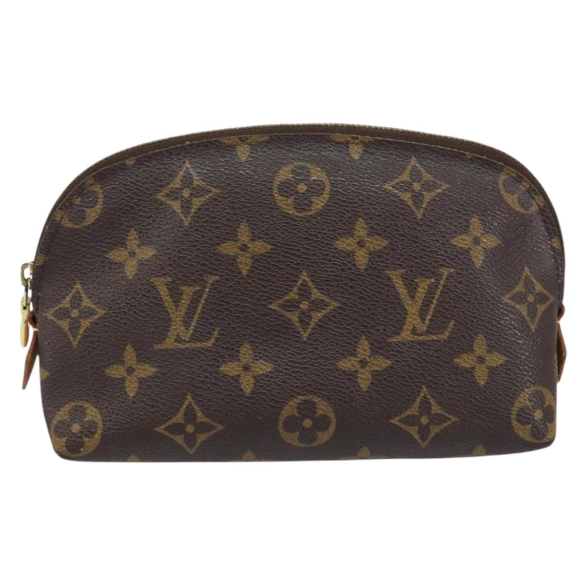 LOUIS VUITTON Monogram Pochette Cosmetic PM Pouch M43998 LV Auth 157374