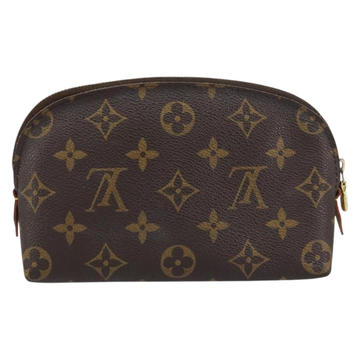 LOUIS VUITTON Monogram Pochette Cosmetic PM Pouch M43998 LV Auth 157374
