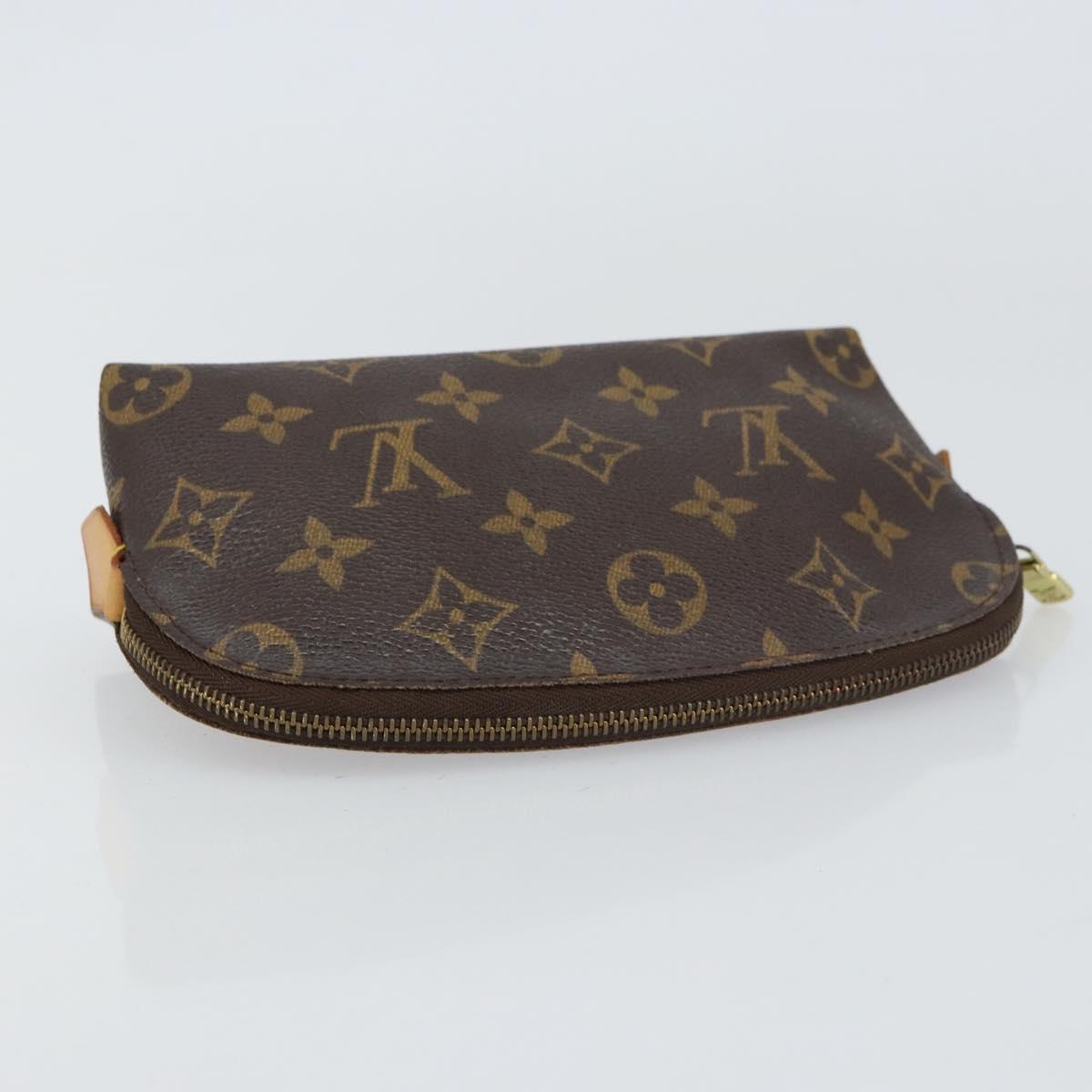 LOUIS VUITTON Monogram Pochette Cosmetic PM Pouch M43998 LV Auth 157374