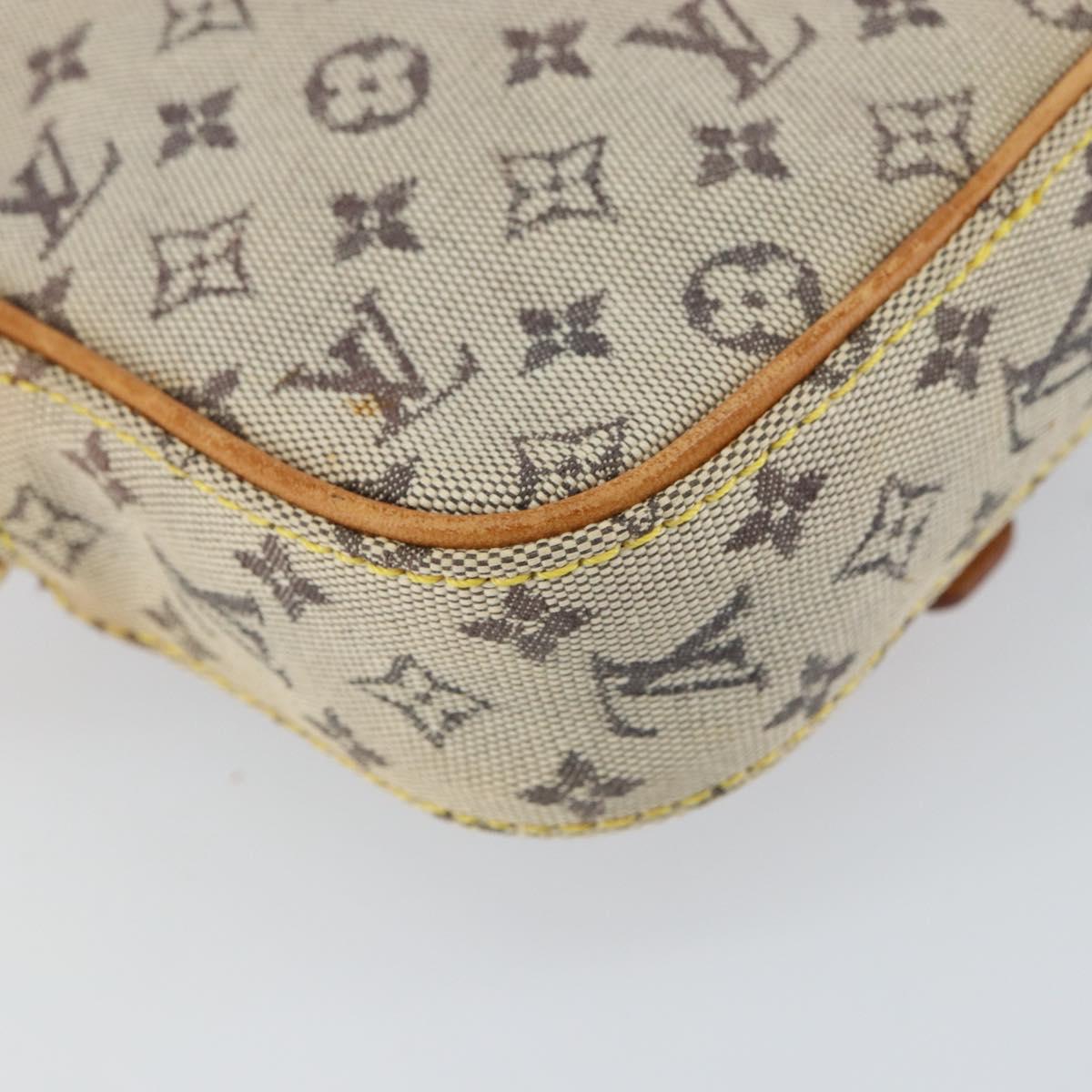 LOUIS VUITTON Monogram Mini Juliet PM Shoulder Bag Blue M92005 LV Auth 157379