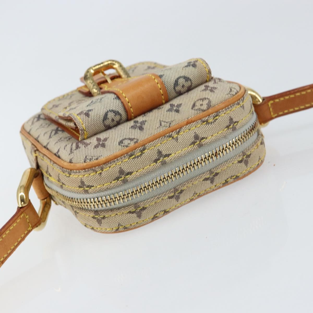 LOUIS VUITTON Monogram Mini Juliet PM Shoulder Bag Blue M92005 LV Auth 157379