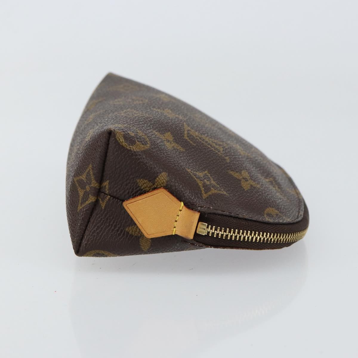 LOUIS VUITTON Monogram Pochette Cosmetic PM Pouch M43998 LV Auth 157383