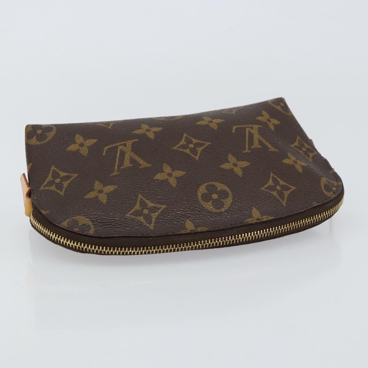 LOUIS VUITTON Monogram Pochette Cosmetic PM Pouch M43998 LV Auth 157383