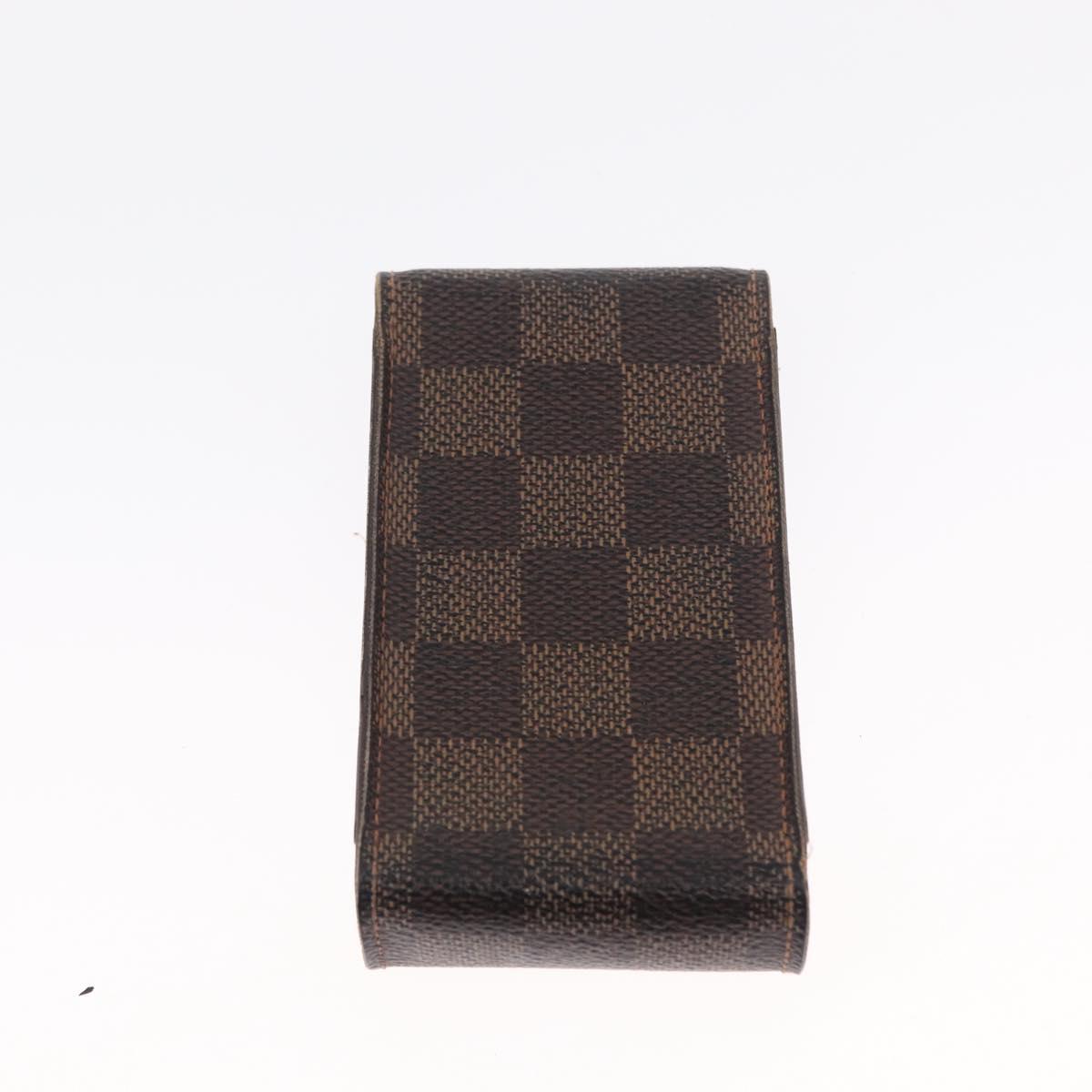 LOUIS VUITTON Damier Ebene Etui cigarette Cigarette Case 3 Set LV Auth 157476