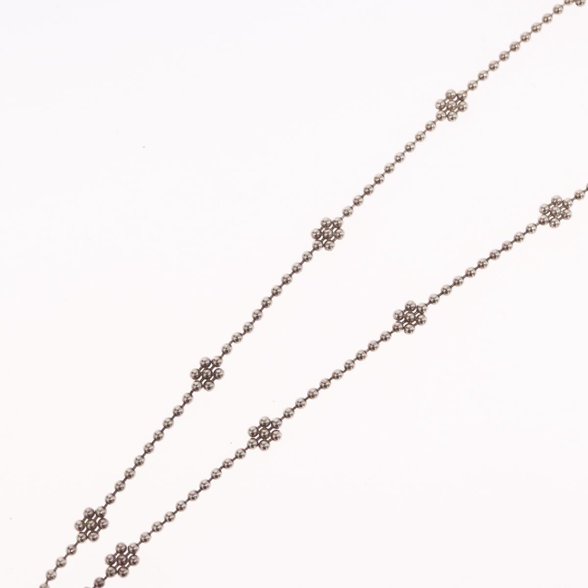 GUCCI Necklace metal 2 Set Silver tone Auth 157482