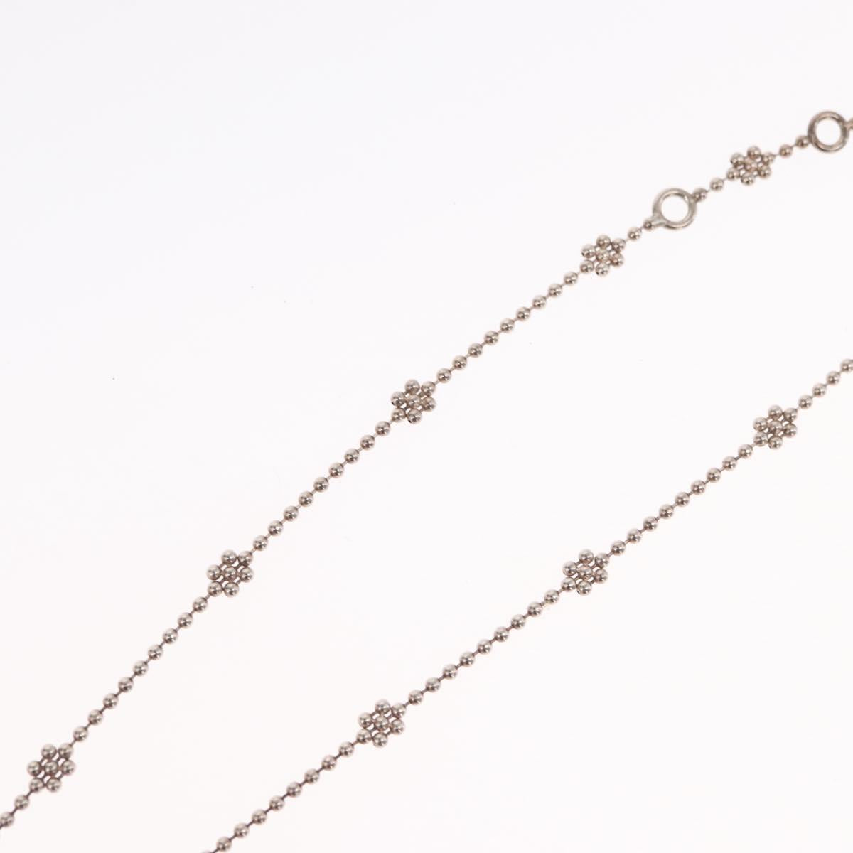 GUCCI Necklace metal 2 Set Silver tone Auth 157482