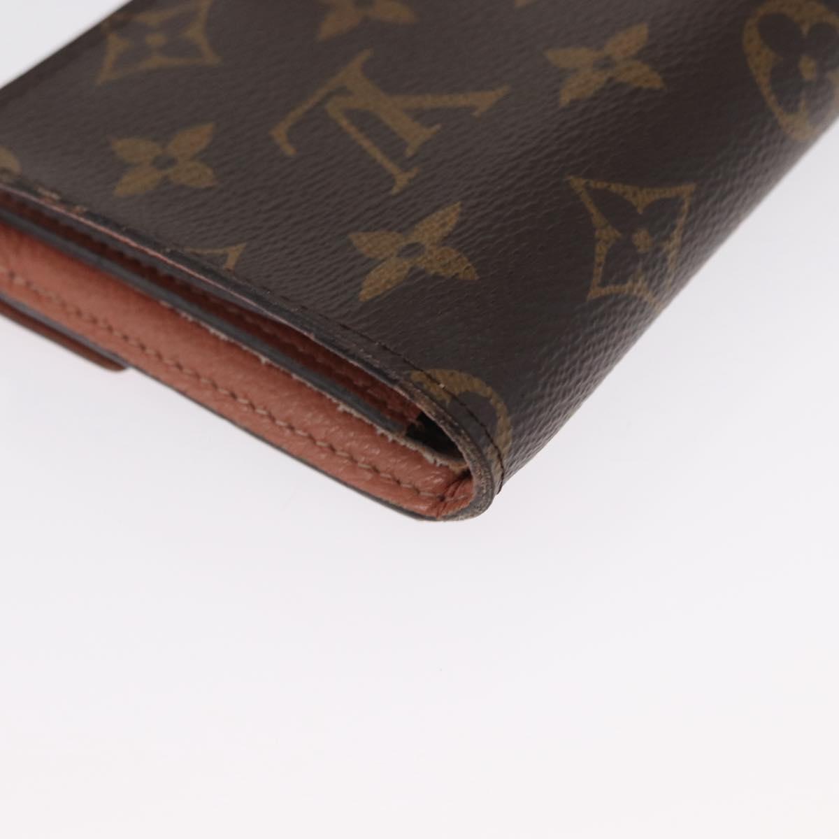 LOUIS VUITTON Portefeuille Purse Compact Wallet LV Auth 157499