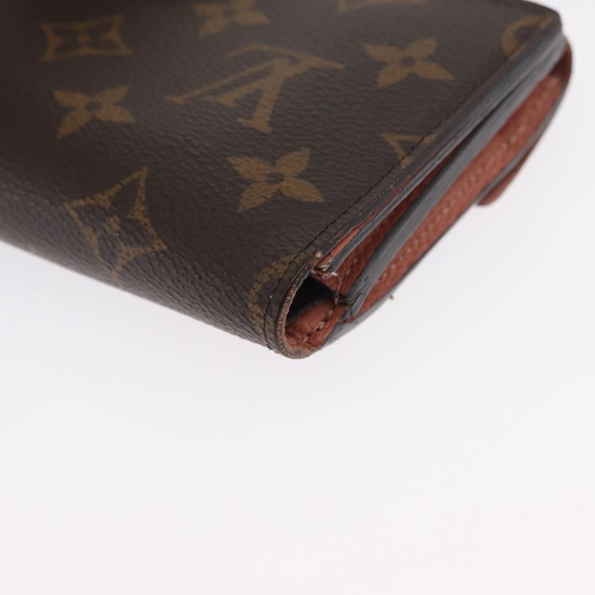 LOUIS VUITTON Portefeuille Purse Compact Wallet LV Auth 157499