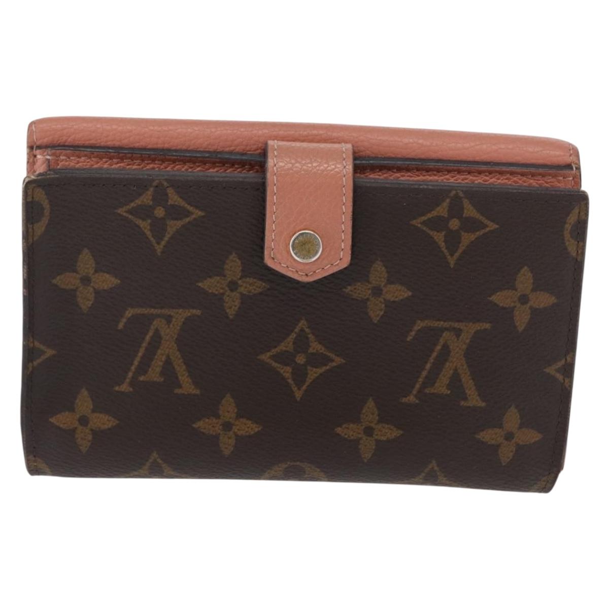 LOUIS VUITTON Portefeuille Purse Compact Wallet LV Auth 157499