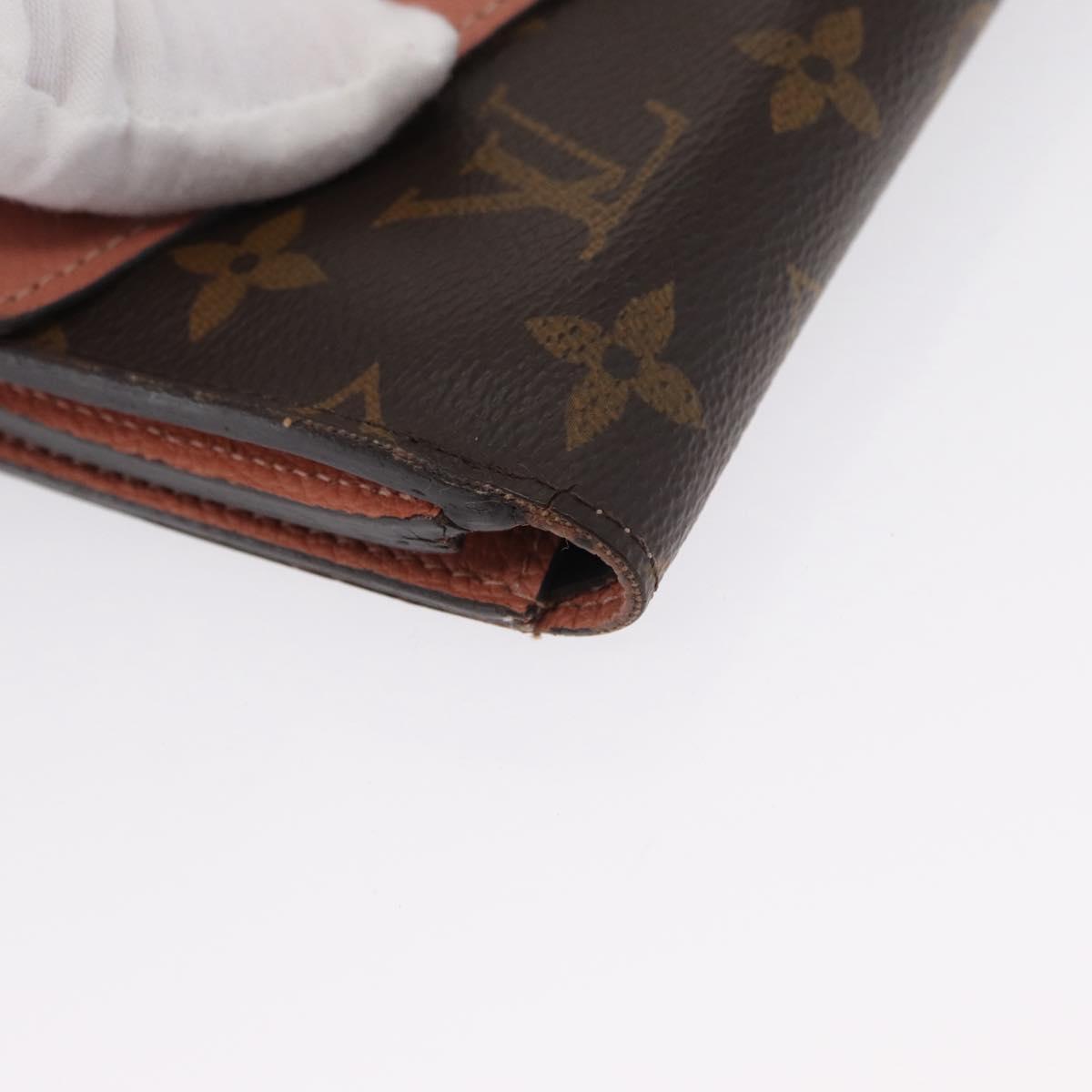 LOUIS VUITTON Portefeuille Purse Compact Wallet LV Auth 157499