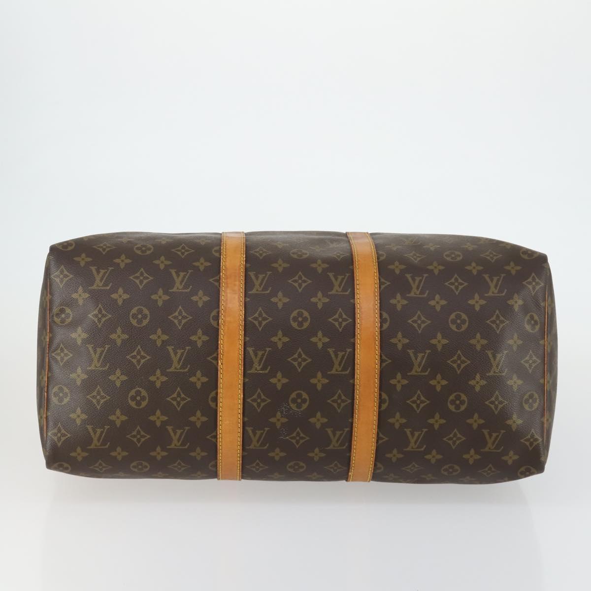 LOUIS VUITTON Monogram Keepall 50 Boston Bag M41426 LV Auth 157505