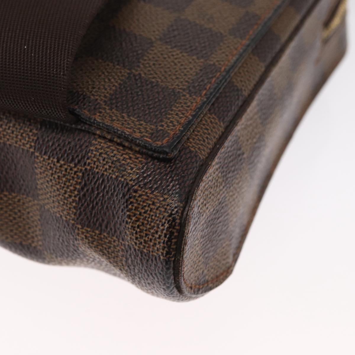 LOUIS VUITTON Damier Ebene Geronimos Shoulder Bag N51994 LV Auth 157526