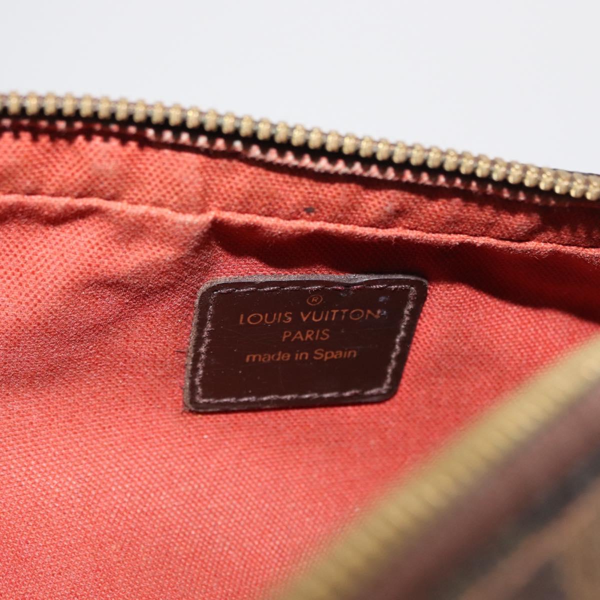 LOUIS VUITTON Damier Ebene Geronimos Shoulder Bag N51994 LV Auth 157526