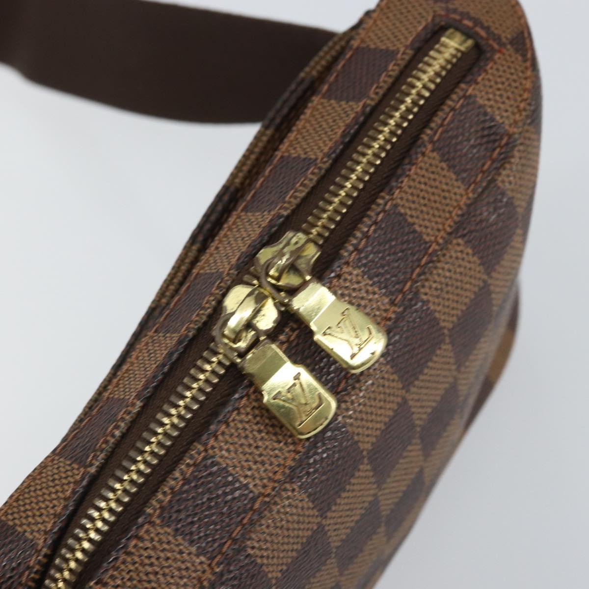LOUIS VUITTON Damier Ebene Geronimos Shoulder Bag N51994 LV Auth 157543A