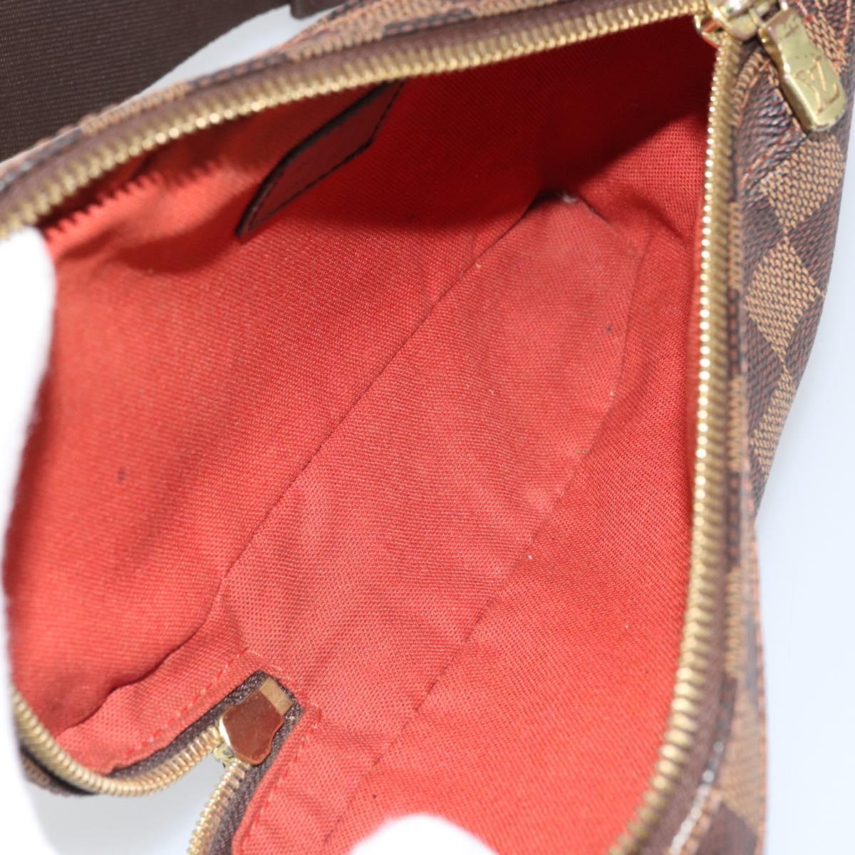 LOUIS VUITTON Damier Ebene Geronimos Shoulder Bag N51994 LV Auth 157543A