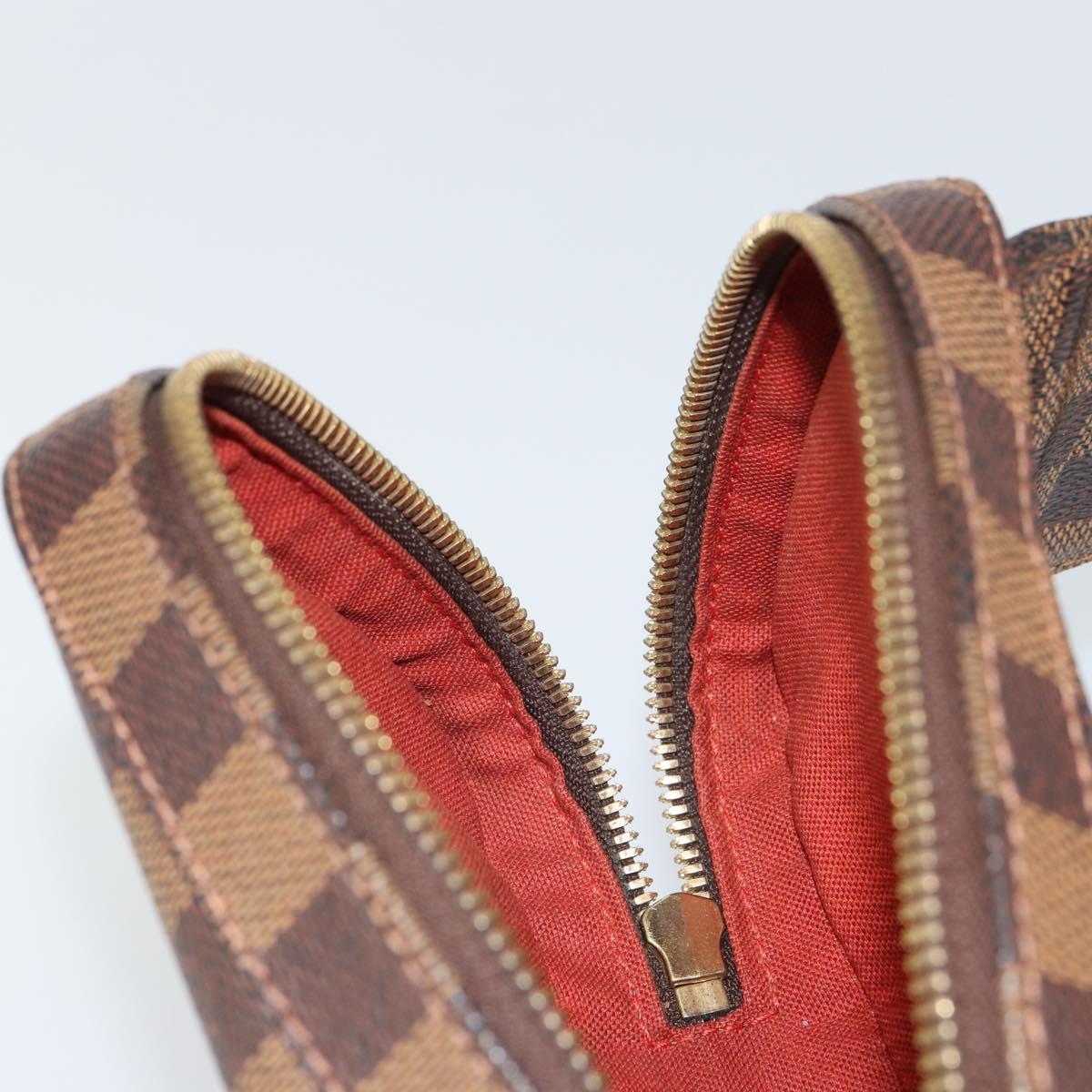 LOUIS VUITTON Damier Ebene Geronimos Shoulder Bag N51994 LV Auth 157543A