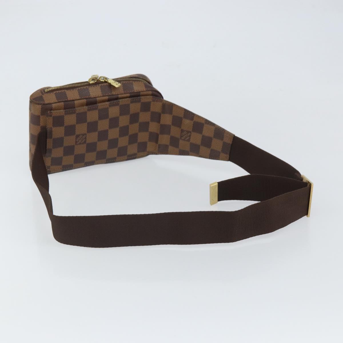 LOUIS VUITTON Damier Ebene Geronimos Shoulder Bag N51994 LV Auth 157543A