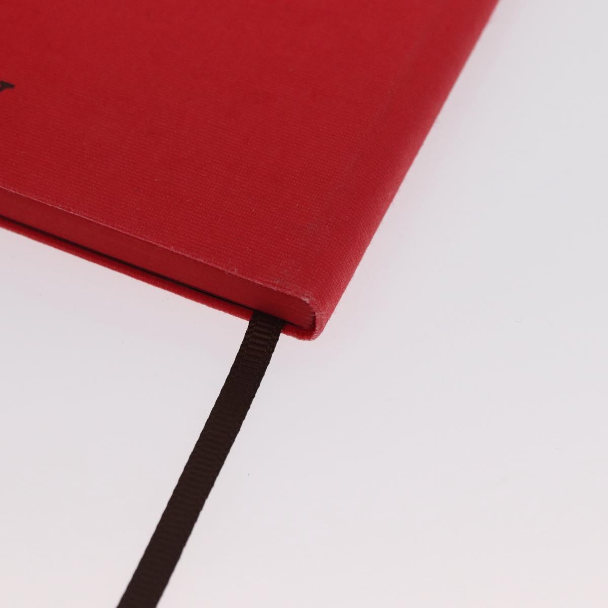LOUIS VUITTON Notebook MN Planner Canvas Red GI1186 LV Auth 157547