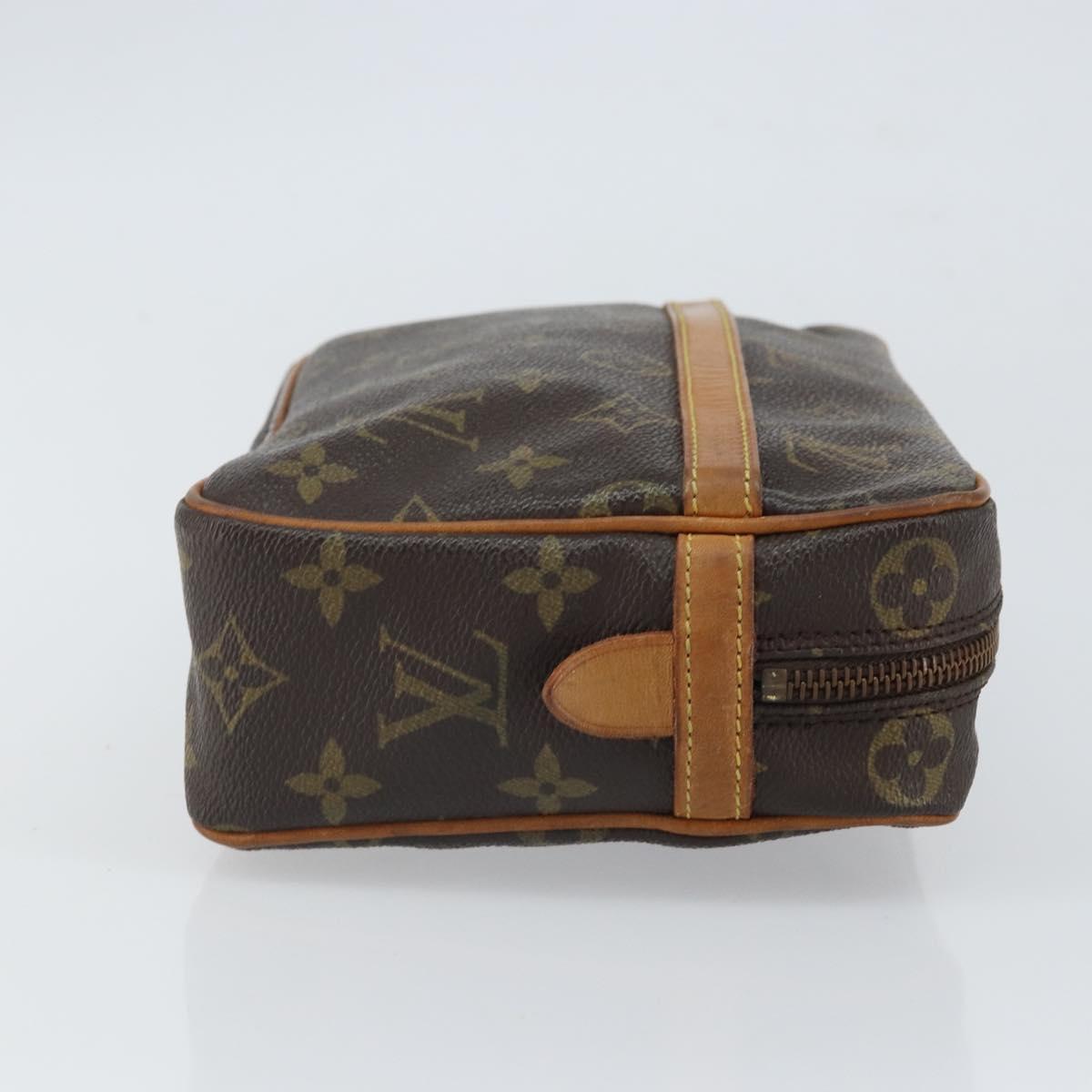 LOUIS VUITTON Monogram Compiegne 23 Clutch Bag M51847 LV Auth 157565
