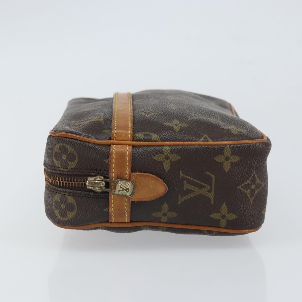 LOUIS VUITTON Monogram Compiegne 23 Clutch Bag M51847 LV Auth 157565