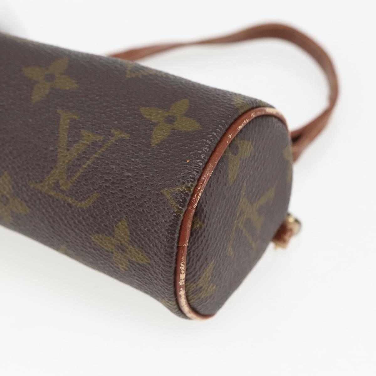 LOUIS VUITTON Monogram Papillon Pouch Vintage LV Auth 157574