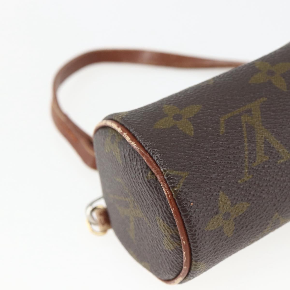LOUIS VUITTON Monogram Papillon Pouch Vintage LV Auth 157574