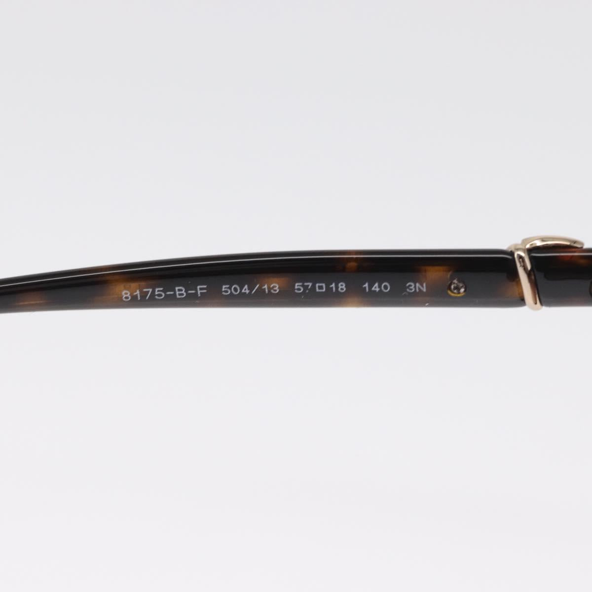 BVLGARI Sunglasses plastic Brown Auth 157575V