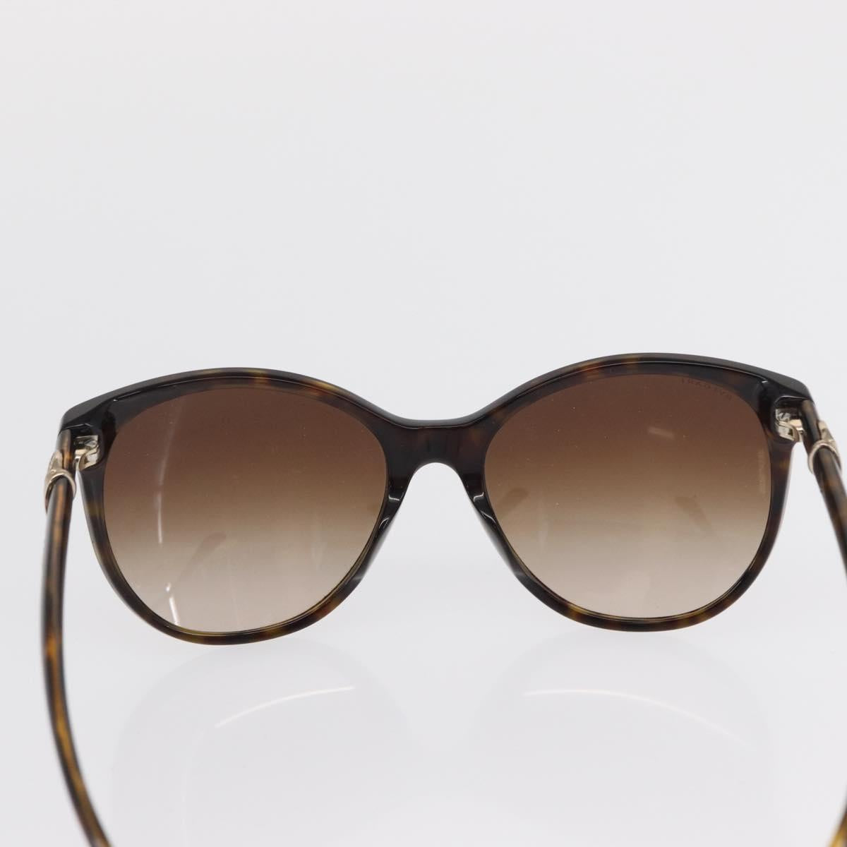 BVLGARI Sunglasses plastic Brown Auth 157575V