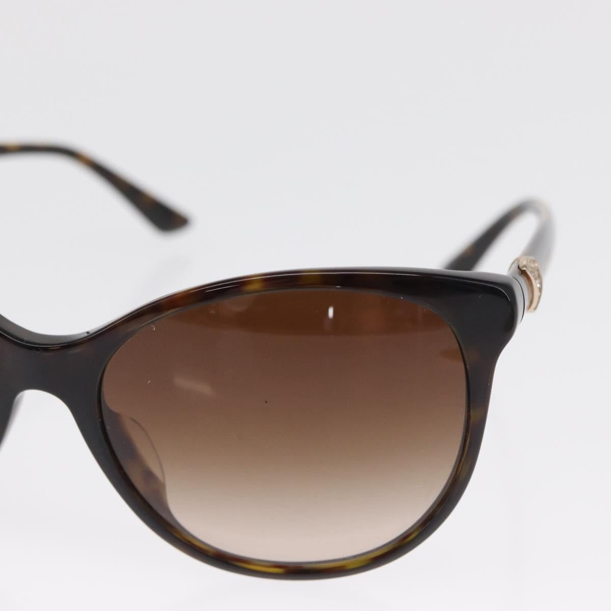 BVLGARI Sunglasses plastic Brown Auth 157575V