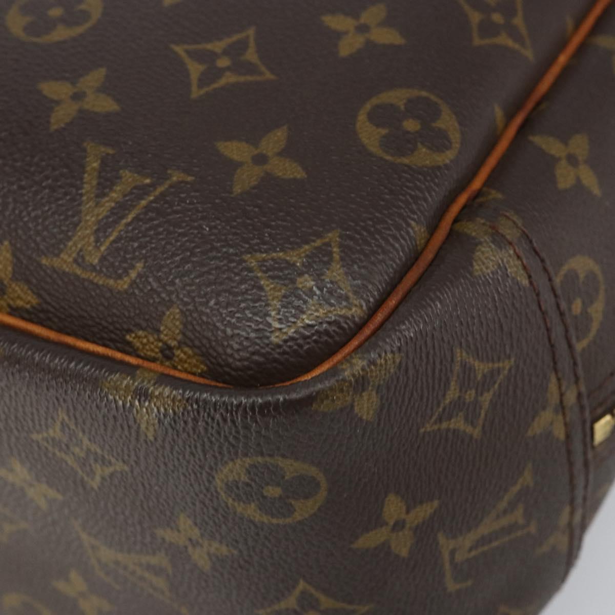LOUIS VUITTON Monogram Deauville Hand Bag M47270 LV Auth 157578