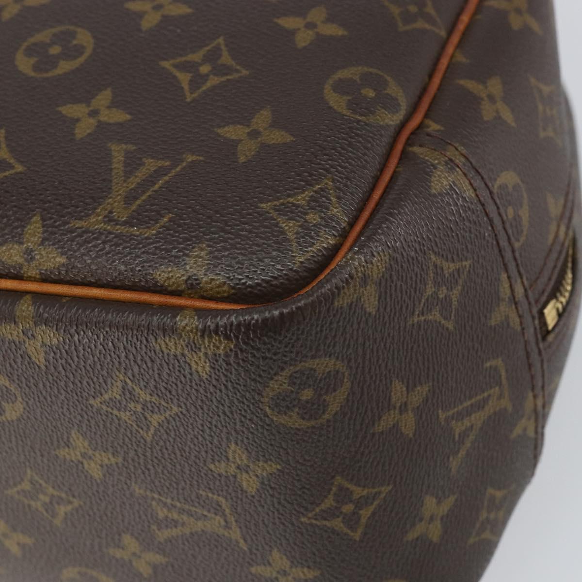LOUIS VUITTON Monogram Deauville Hand Bag M47270 LV Auth 157578