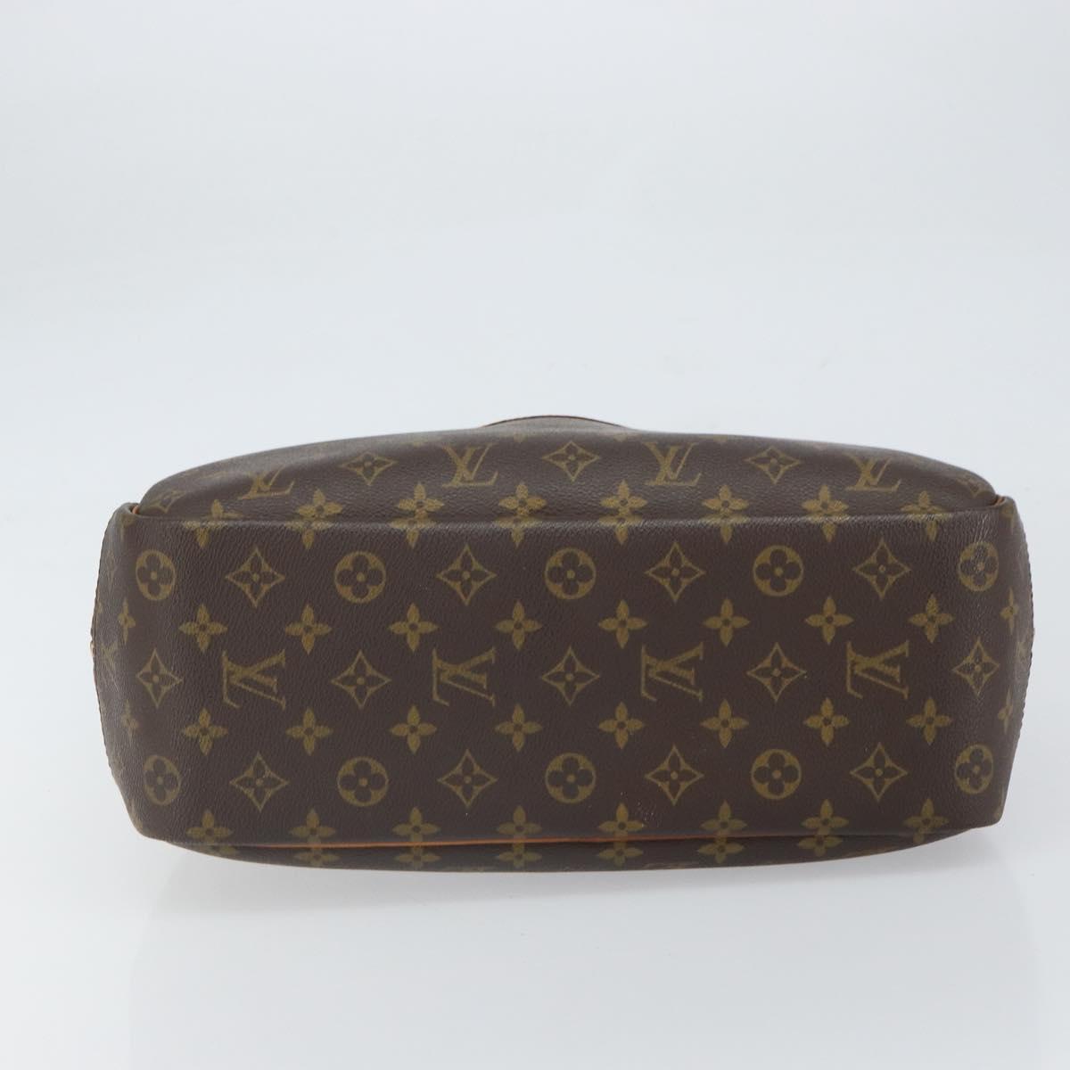 LOUIS VUITTON Monogram Deauville Hand Bag M47270 LV Auth 157578