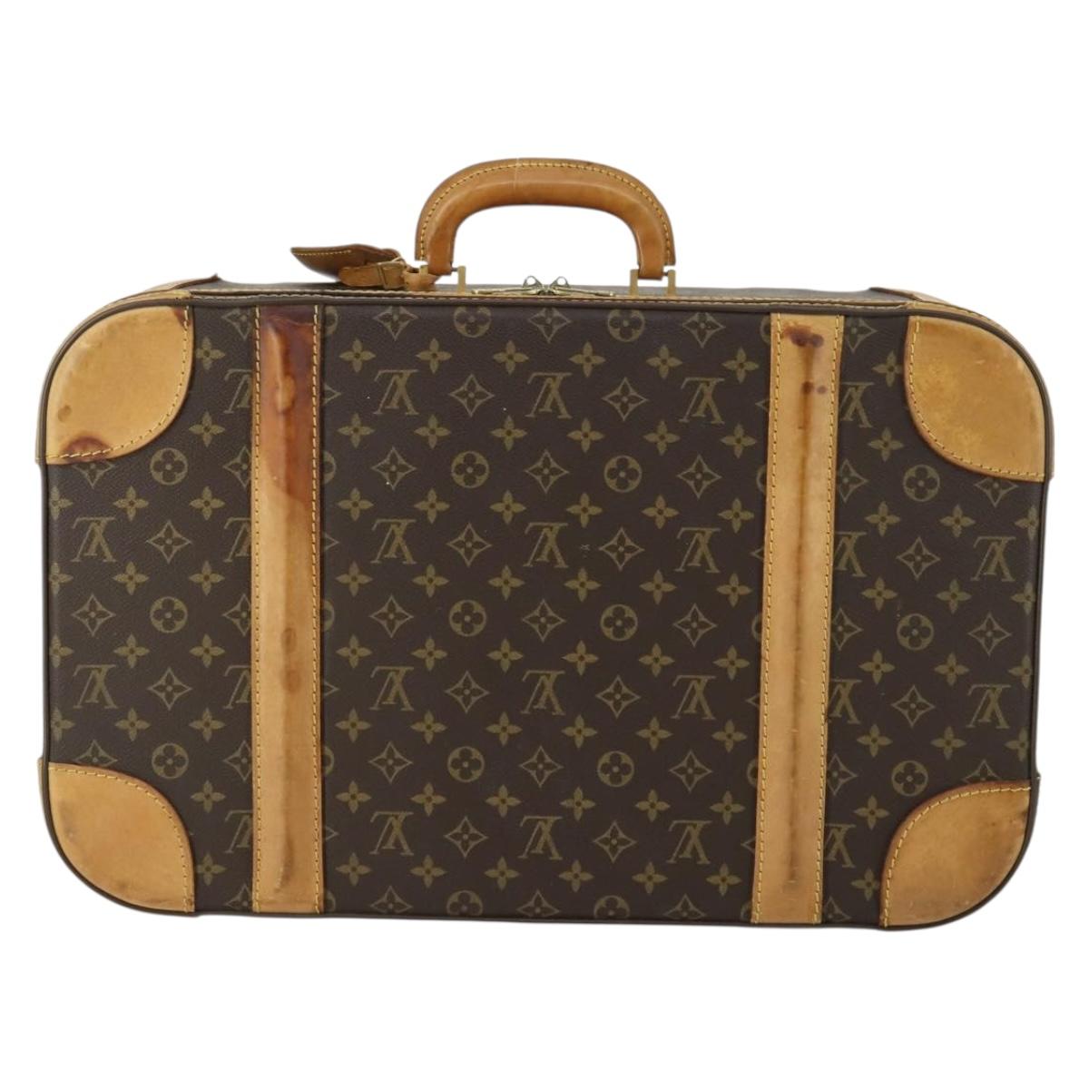 LOUIS VUITTON Monogram Stratos 50 Trunk M23238 LV Auth 157597A