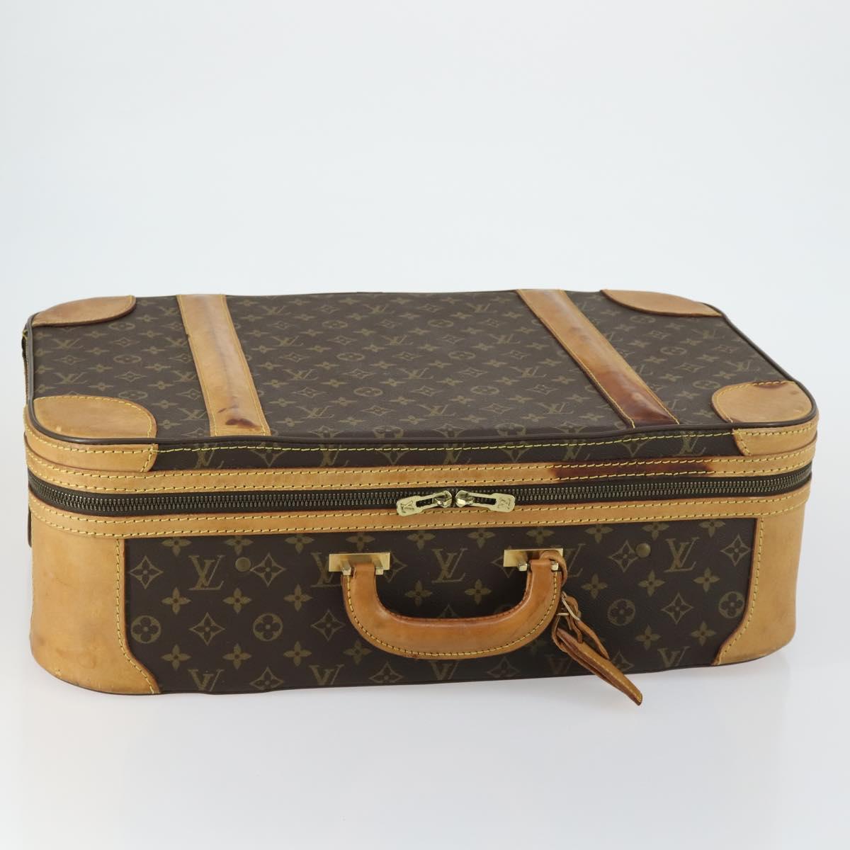 LOUIS VUITTON Monogram Stratos 50 Trunk M23238 LV Auth 157597A