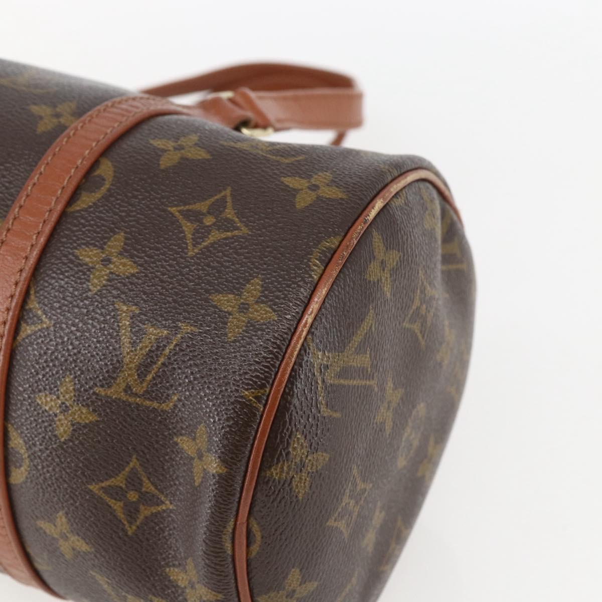 LOUIS VUITTON Monogram Papillon 30 Hand Bag M51385 LV Auth 157600